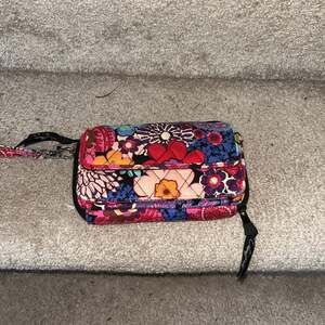 Vera Bradley Floral Fiesta All In One Crossbody Wallet Wristlet